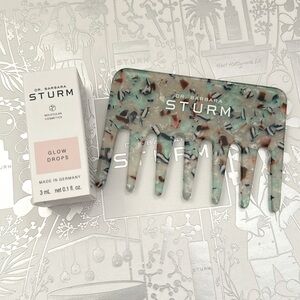 Dr Strum Glow Drops and comb